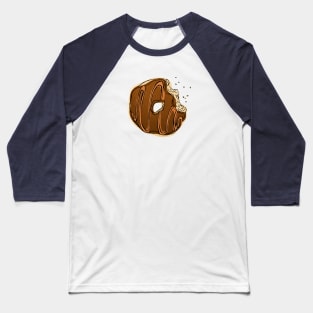 Chocolate Donut Baseball T-Shirt